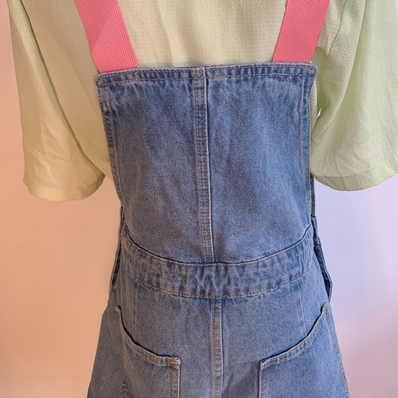 Cider Short Overalls with Bunny Motif - Picture 6 of 15